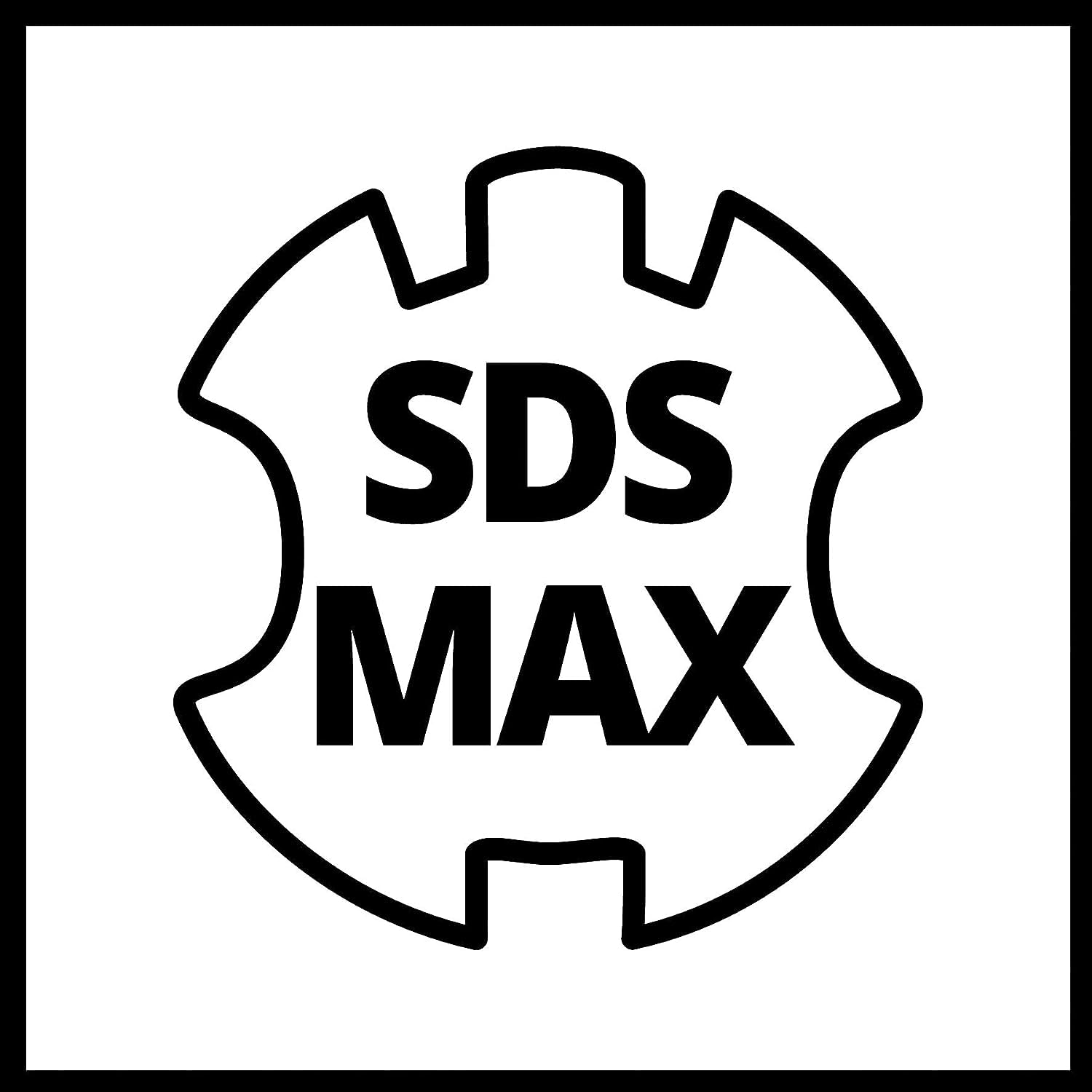 Einhell Marteau Démolisseur TE-DH 32 (1500 W, force de frappe de 32 J, mandrin SDS-max, poignée principale anti-vibration + revêtement souple Softgrip, vendu avec pointeau et burin plat + E-box)