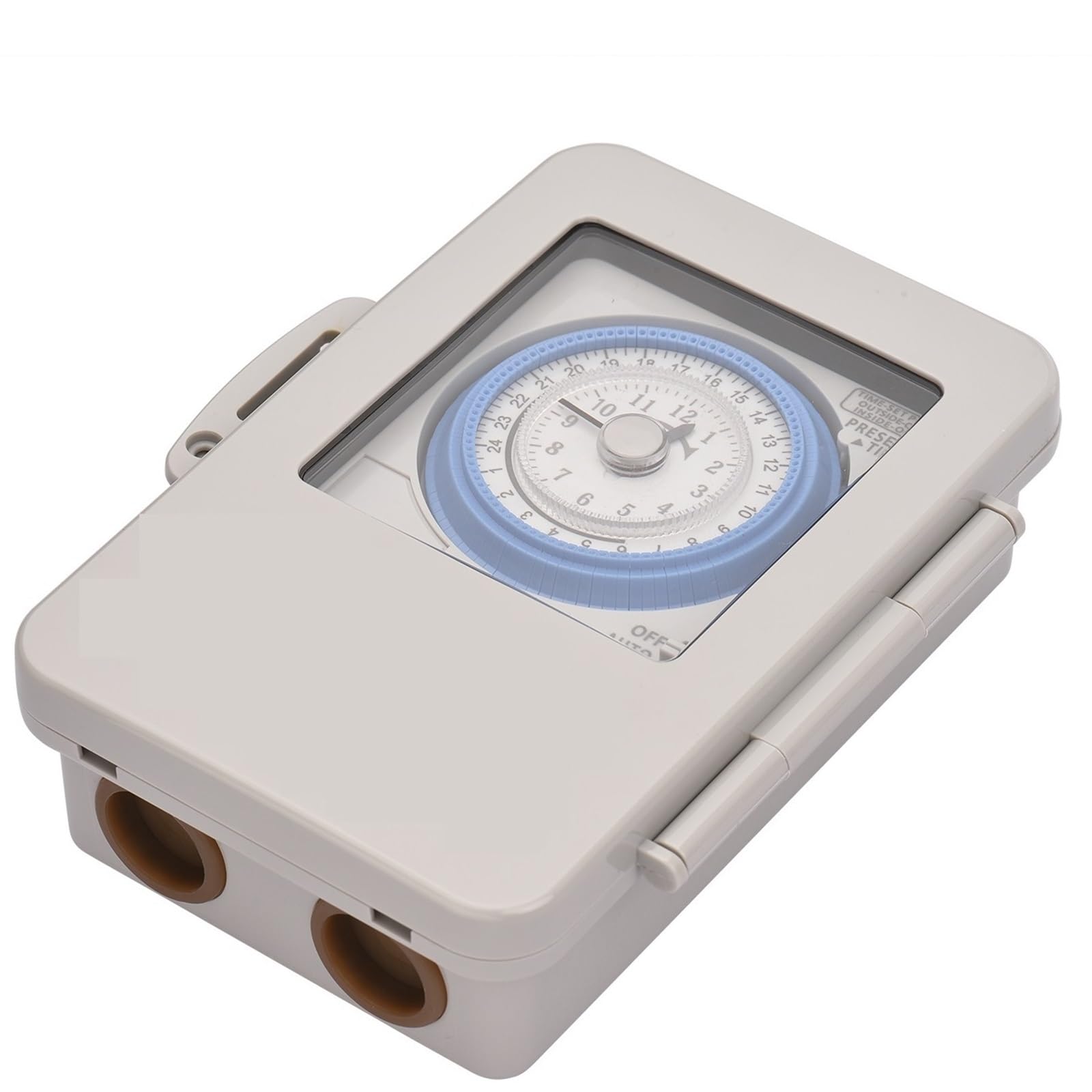 1PCS 24 Hours Timer Switch IP53 Programmable Electrical Box AC 100-240V 15 Minutes Interval 96 ON/OFF