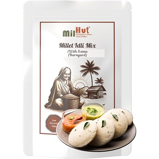 MilHut Idli Mix Organic Sama Millet 500g