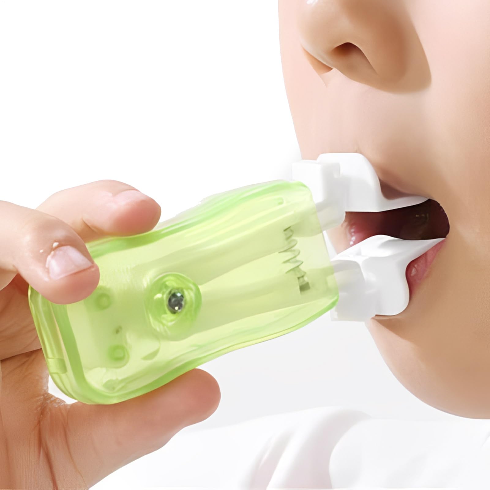 Muscle Training Device Lip Muscle Exerciser ABS Tightening Tool 8 5x3cm Compact Trainer Safe Durable Construction Ergonomic Comfort