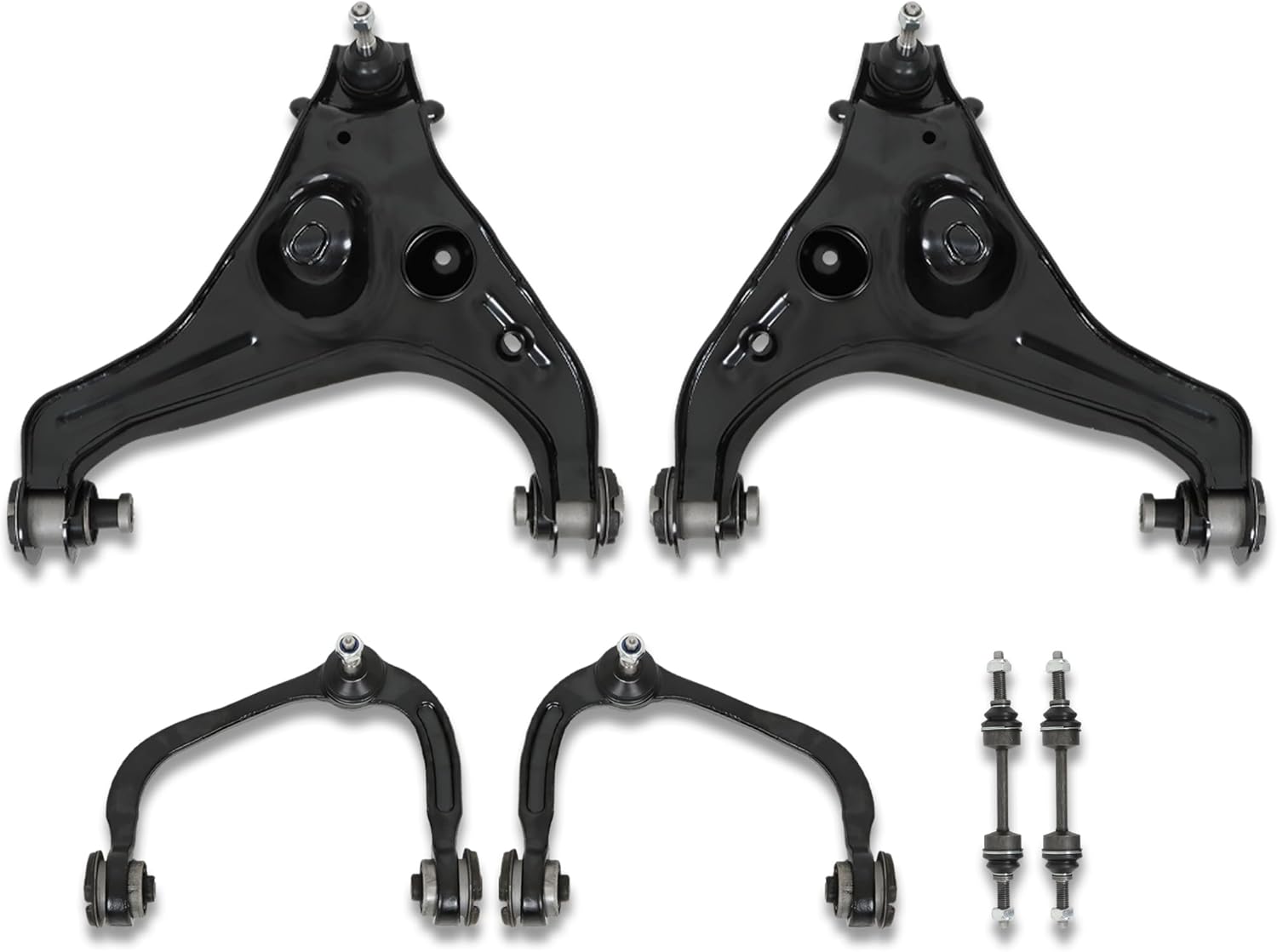 4WD Front Upper Lower Control Arms Sway Bar Links Kit Replacement for Ford F150 2009-2013