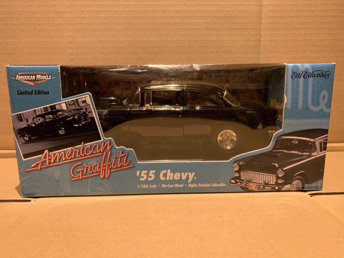 Amazon | シェビー'55 アーテル 1/18 アメリカングラフティ劇中車