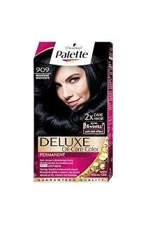 Palette Deluxe 909 Magical Blue Black Permanent Hair Color