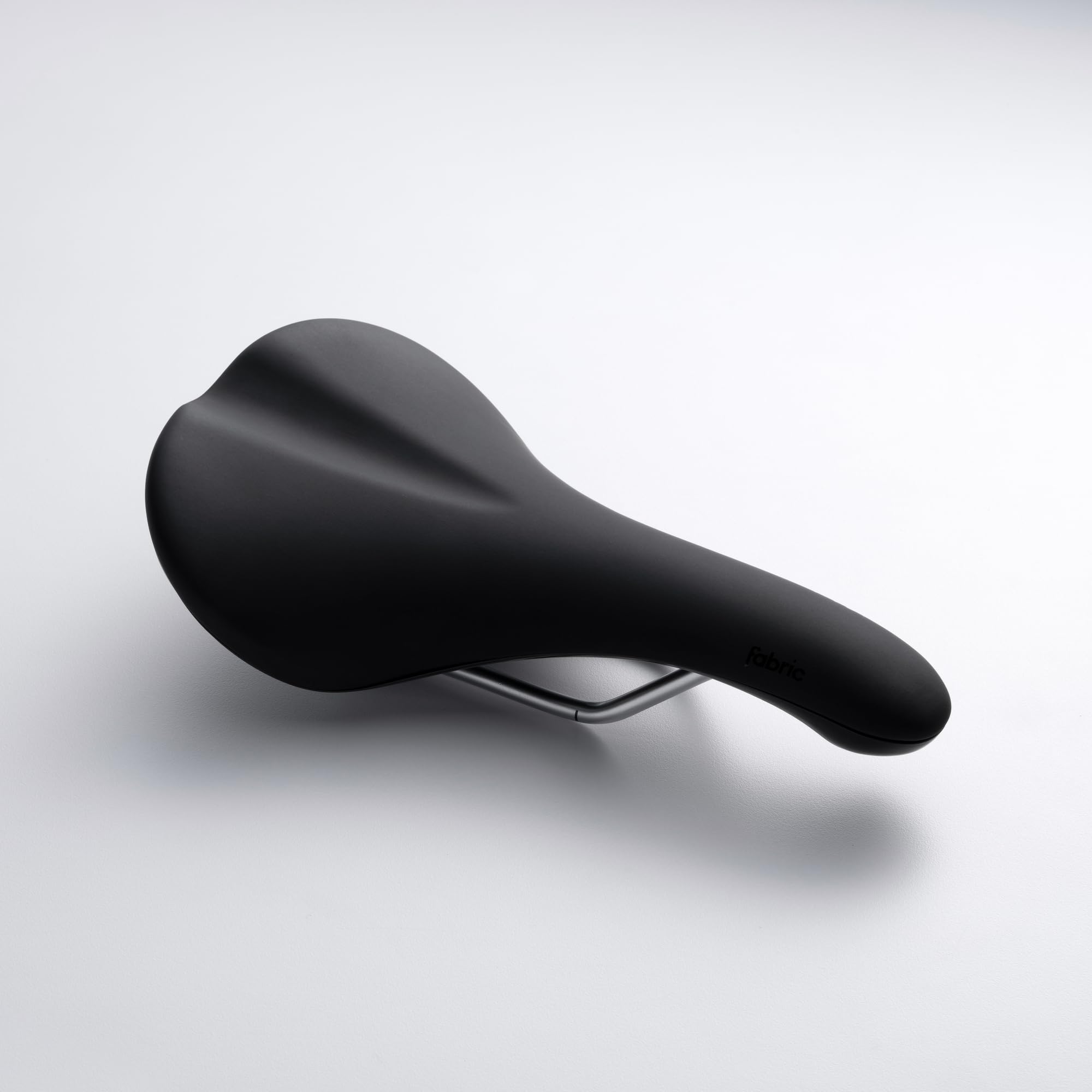 Fabric Scoop Radius Comfortable Bike Saddle Waterproof Maximum Support for Upright Riding Position