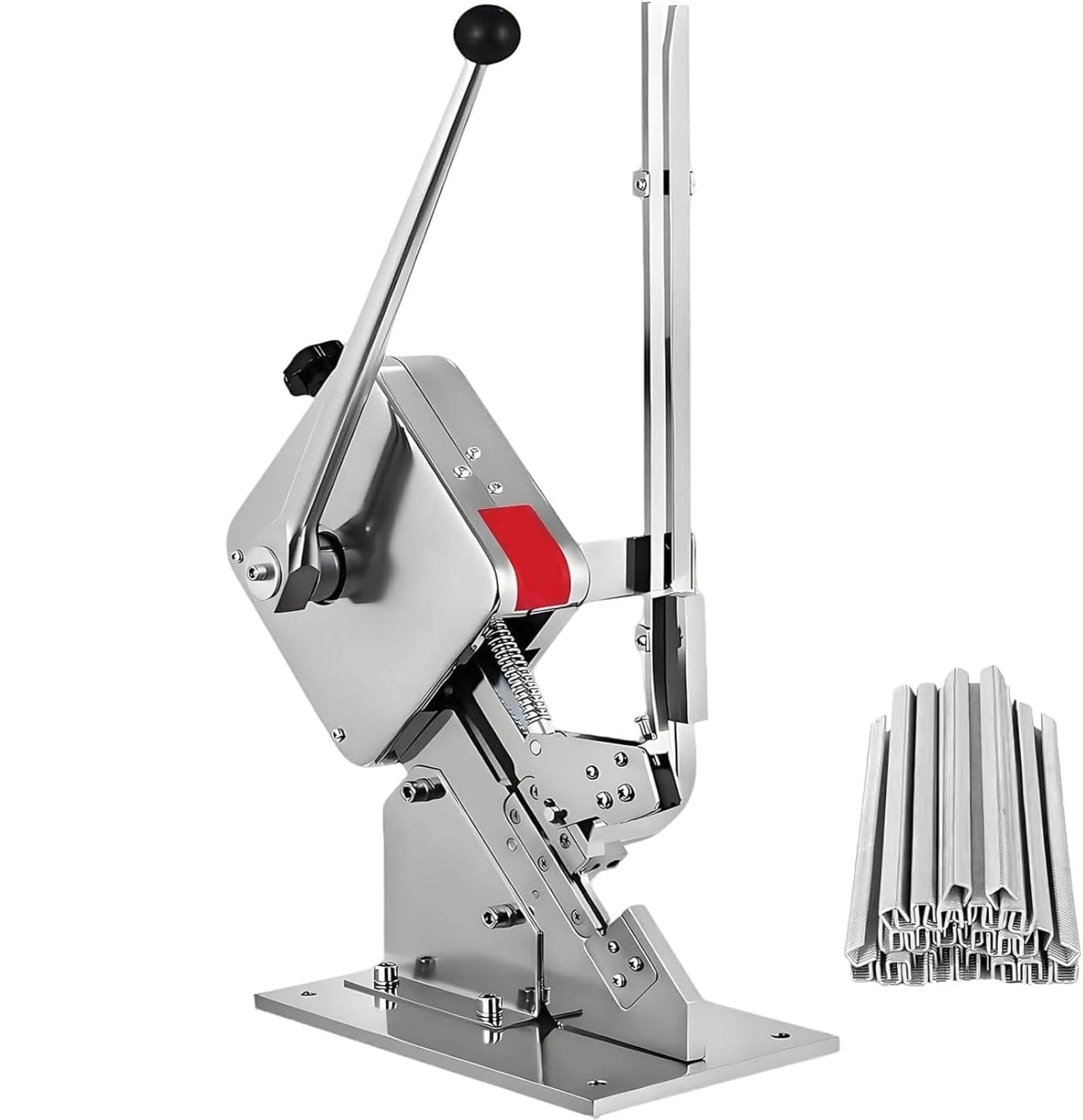 ASerZenith U-Shape Sausage Clipper, Stainless Steel Sausage Tying Machine, Adjustable Diameter 50-120Mm For Bakeries & Beverage Shops,U502-12000
