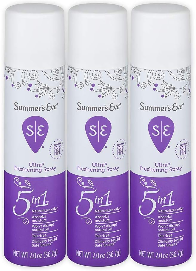 Summer's Eve Feminine Cloths and Spray Pack, 3 Simply Sensitive Skin Cloths 14 Count and 3 Ultra Spray 2 oz : Health & Household