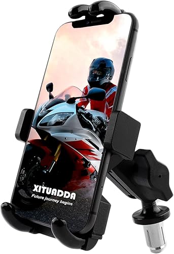 Soporte de teléfono para motocicleta, soporte de teléfono con vástago de horquilla, soporte de navegación GPS compatible con YZF R1 R6 R6S GSX-R 600