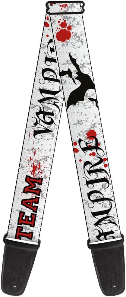 Buckle-Down Guitar Strap Team Vampire 2 Inches Wide