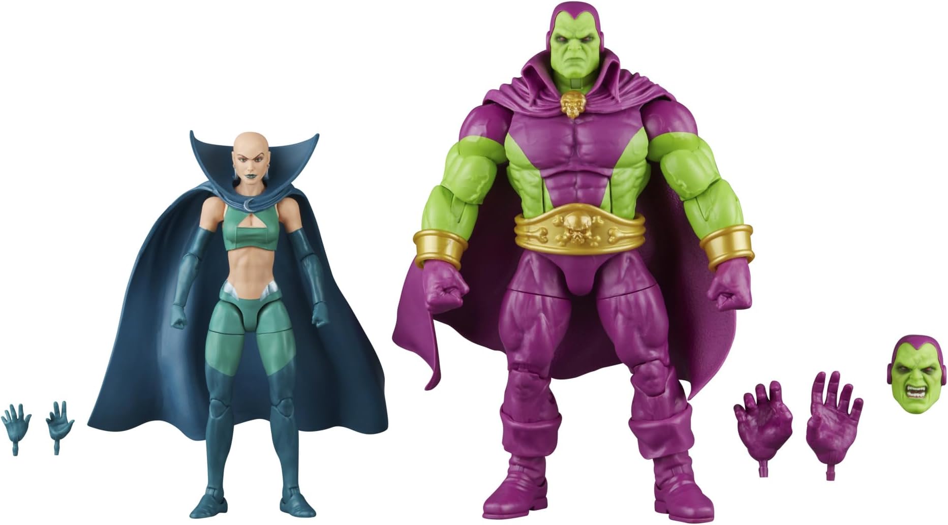 Marvel Legends Series Drax The Destroyer Moondragon, 2 Comics-Inspired 6 Inch Action Figures