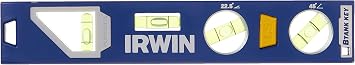 Irwin 1794153 250 Magnetic Torpedo Level, 9-Inch, Blue