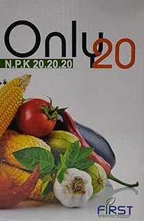 First Only 20 Balanced fertilizer of the major elements nitrogen, phosphorous and potassium