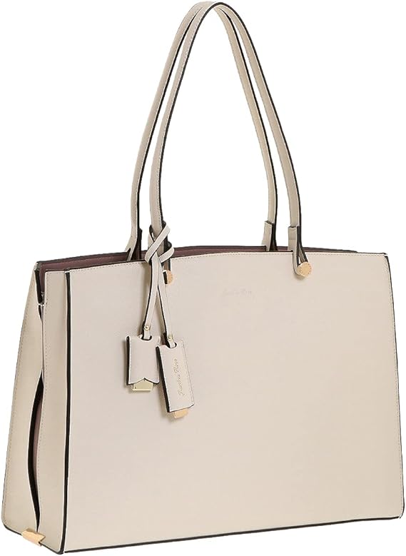 Amazon レディース 通勤バッグ ビジネスバッグ ターミー トートバッグ サイズ ジュエルナローズ ホワイト Jewelna Rose ジュエルナローズ トートバッグ