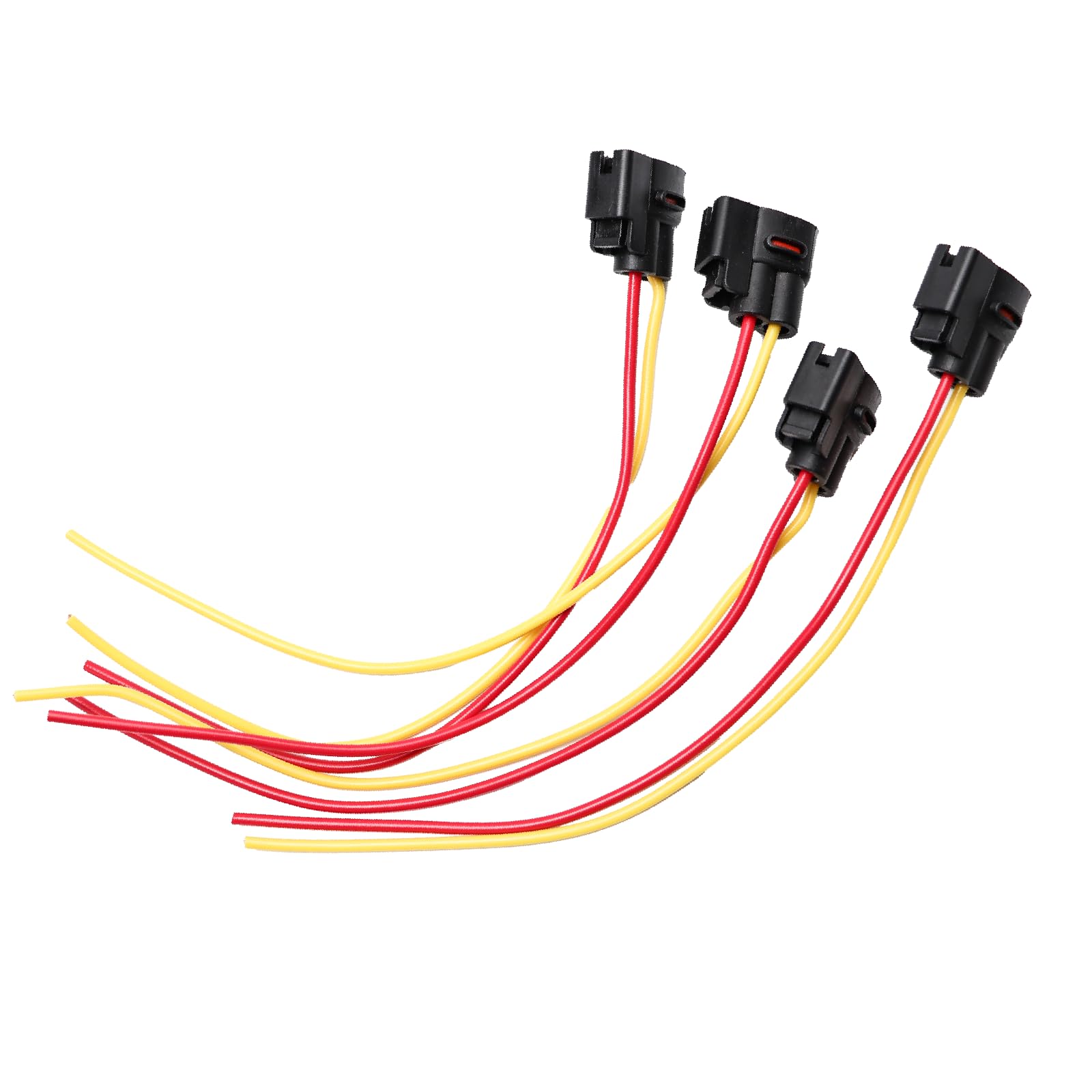 Connecteur Bobine d'allumage 22448-00QAC Compatible avec Clio II Scénic II Logan Sandero Micra K12 224333529R