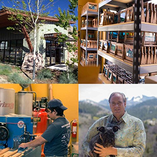 Exotic Sands - Md12 Medium Alder Frame (Summer Turquoise) American Made Quality Sand Pictures! Amazing Moving Sand Art. Oprah's Favorite Things 2015. Voted Best Men's Present. #TOP6