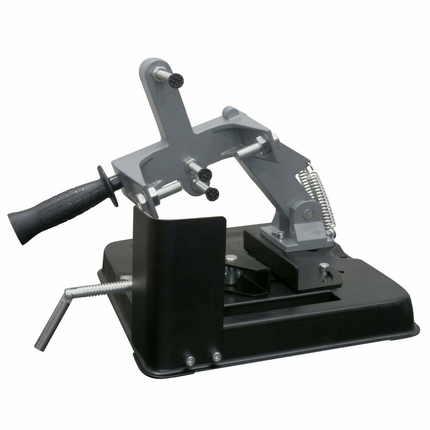 Soporte de banco para amoladora angular 180/230 Tronzadora Soporte para amoladora angular de 180-230 mm tronzadora madera hierro ajustable