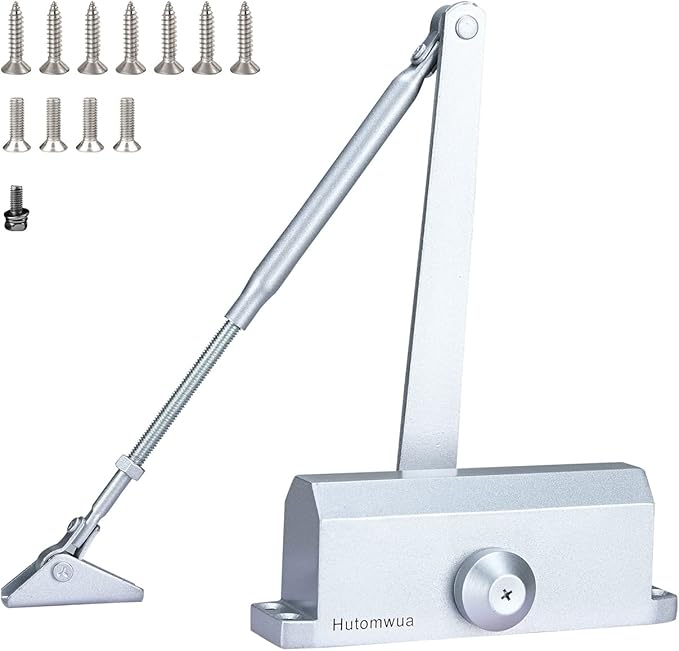 Hutomwua Door Closer, Automatic Adjustable Closers,Various HeavyDuty