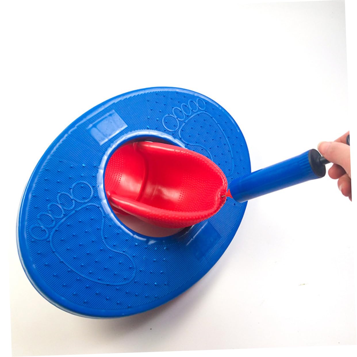 BESPORTBLE Jumping Ball for Sports Sensory Training Equipment for Outdoor Fun Edges for Active Playtime and Exercise Blue