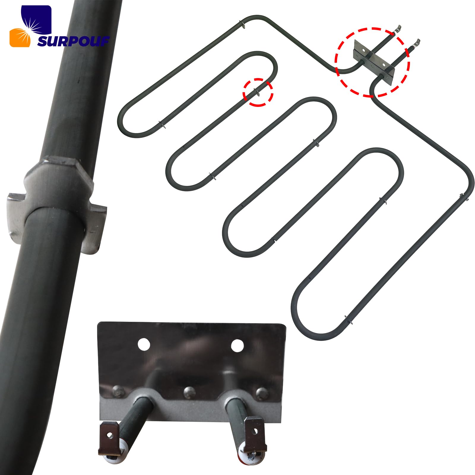 Amazon.com: 318254906 3400W Gas Electric Oven Heating Element 