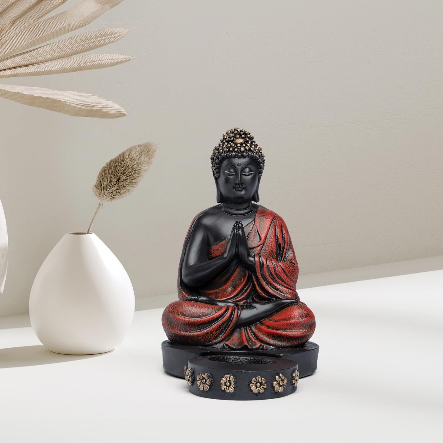 Wakefit Healing Buddha Tealight Holder