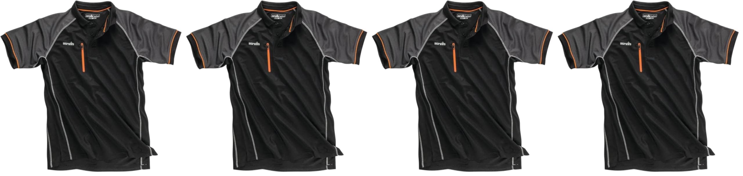 Scruffs Trade Active Polo Black XXL (T54438)