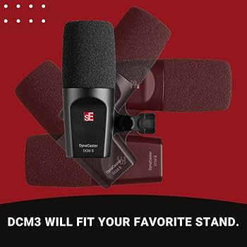 Amazon.com: SE Electronics DCM3 Dynacaster DCM 3 Broadcast