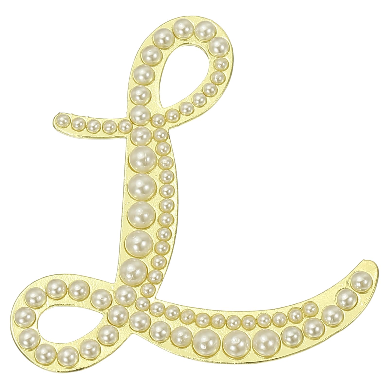 PATIKIL Letter Brooch Pins, Pearl Initial Alphabet Letter Lapel Badges Pin for Women Men Girl Wife Suits Clothes Dress Bouquet Coat Hat Bag Craft Party