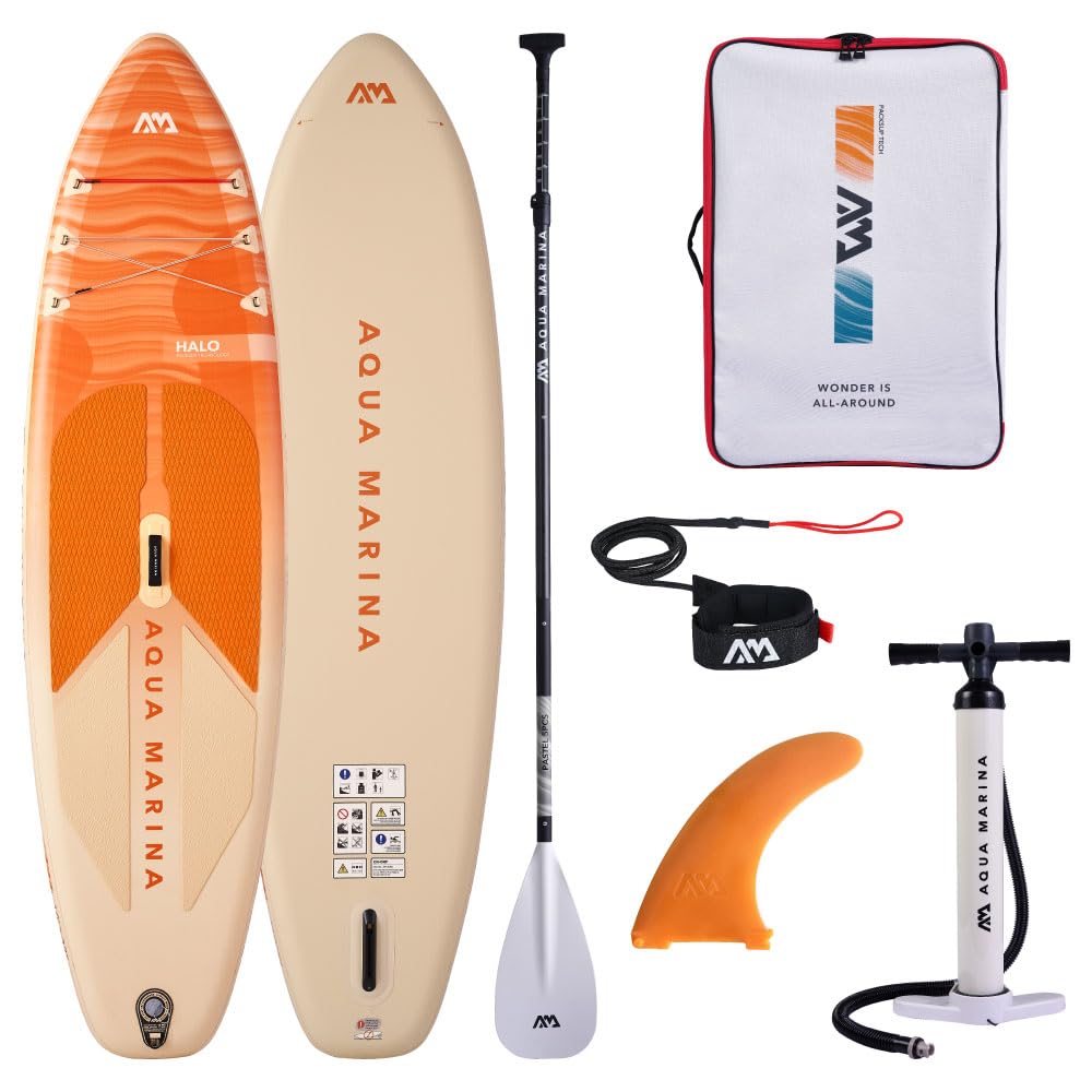 AQUA MARINA SUP HALO SUP SUP SUP SUP SUP SUP Paddle Board Inflatable Paddle BT-25HA