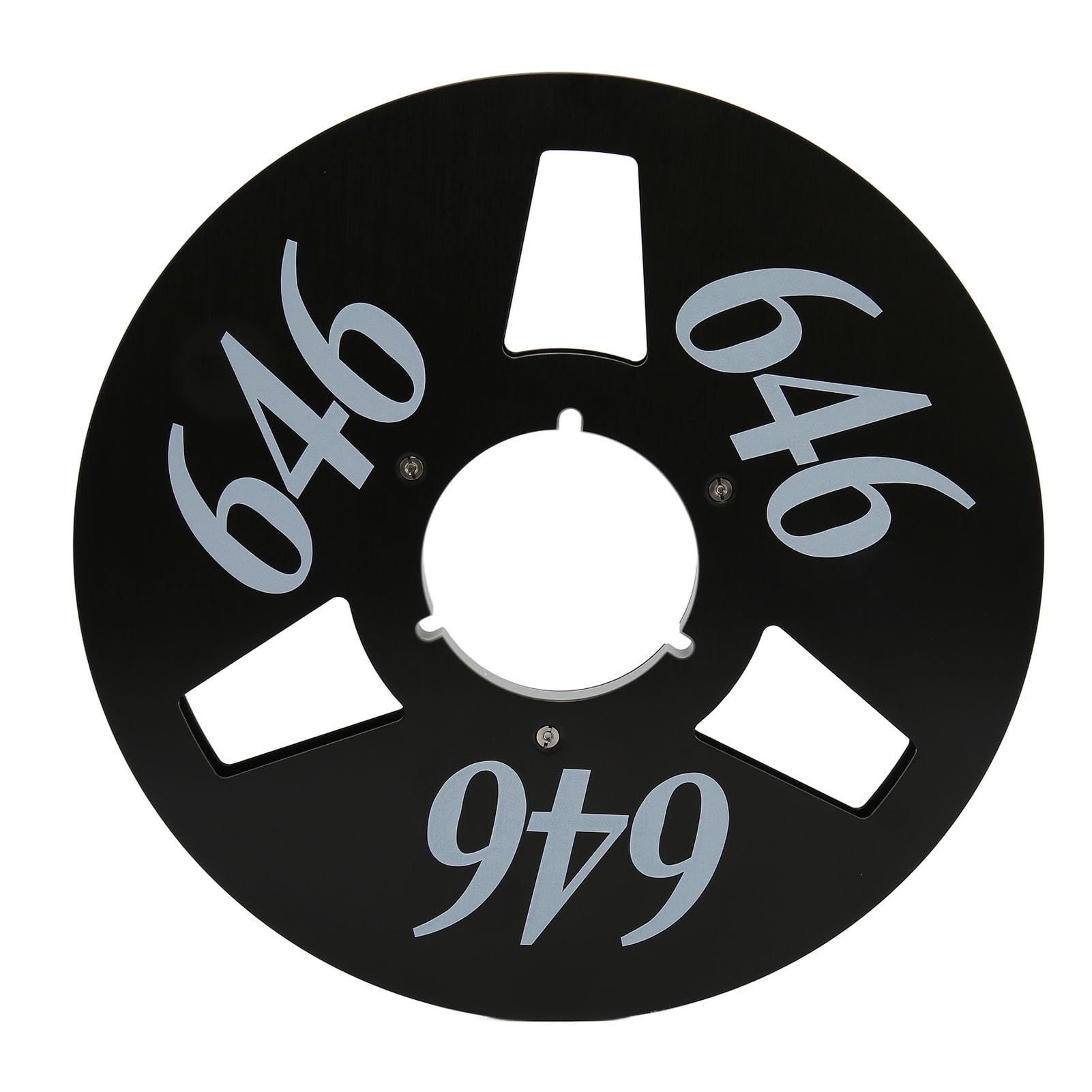 1/4 0 Iversal Aluminiowy kołowrotek taśmowy Oy - le, Low No & Bend zamiennik dla graczy Open Reel (czarny)