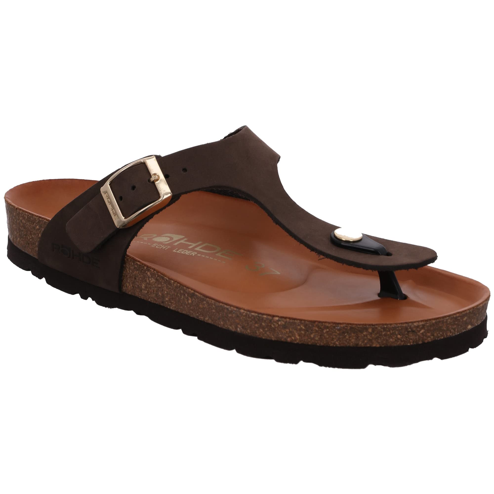 Rohde Women's Alba Mules Brown Size: 5 UK