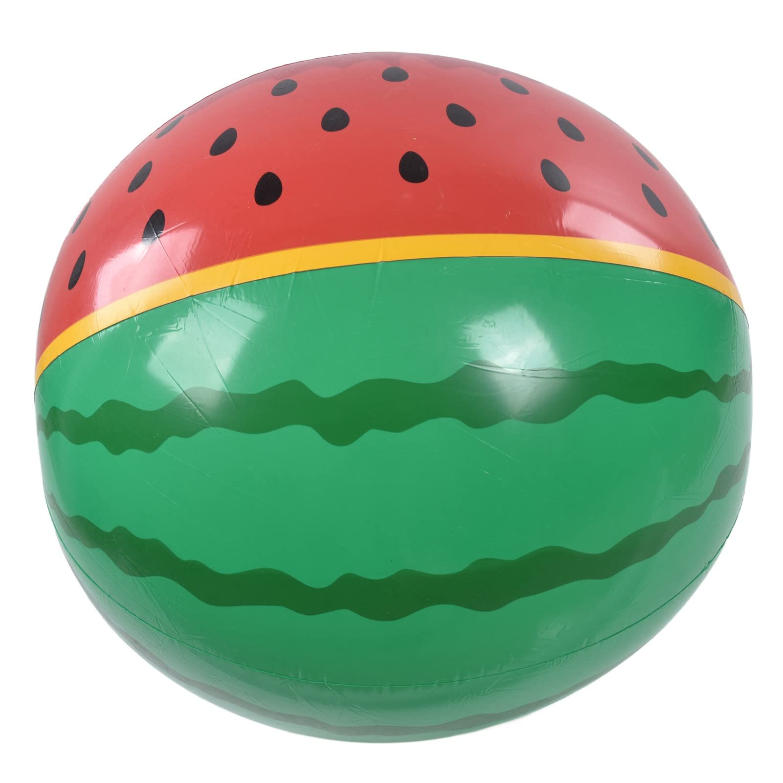 SUNGOOYUE Ballons de Plage Pastèque, Ballon de Plage Gonflable en PVC épais de 90 Cm de Diamètre avec Un Design Respectueux de la Peau, pour Cadeau d'été de Fête à la Piscine
