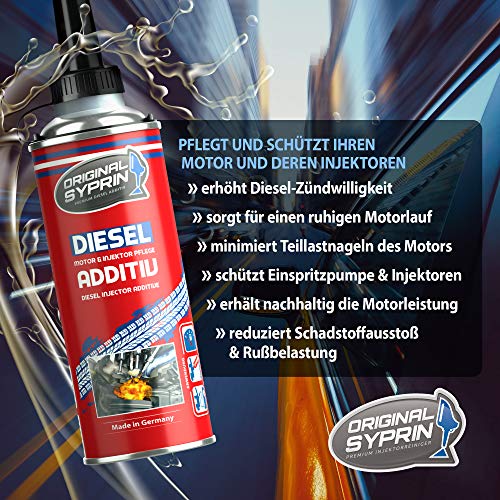 SYPRIN Diesel Additief – Dieseladditief Additieven voor Dieselbrandstof Dieselmotor Dieselmotoren I Injector Injectoren… - Afbeelding 4