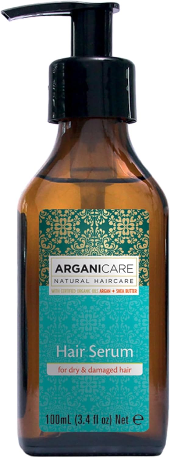 Arganicare Argan series, restorative serum, with organic argan oil, dry and damaged hair, long-lasting protection, reduces breakage, brings shine, strength and softness, 100 ml Arganicare Argan series, restorative serum, with organic argan oil, dry and damaged hair, long-lasting protection, reduces breakage, brings shine, strength and softness, 100 ml