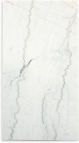 Miniatura 9 de Signature Design by Ashley Burkhaus - Mesa de centro rectangular tradicional con mesa de mármol, marrón oscuro y blanco