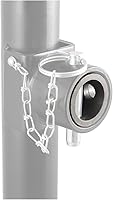 Vista 4 de CURT 28932 Replacement Swivel Jack Male Pipe Mount, 5/8-Inch Pin Hole