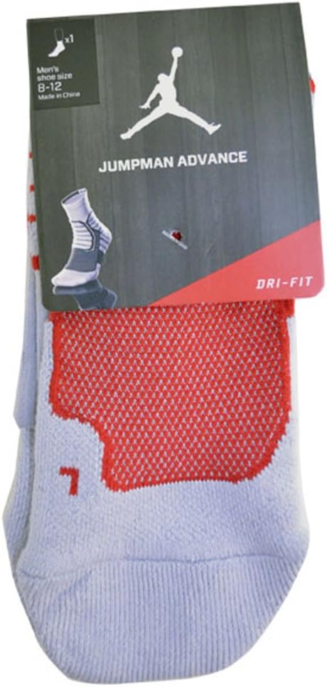 Jordan Nike High Jumpman Grey/Red 589043-014 (SIZE: L) - Image 3