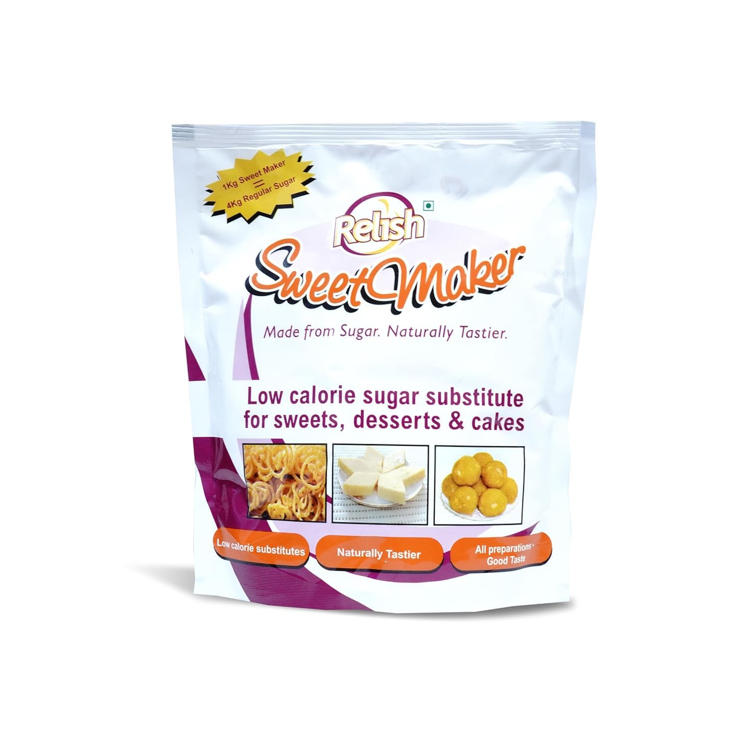 Relish Sweet Maker - 900gms Low Calorie Sugar for Sweets