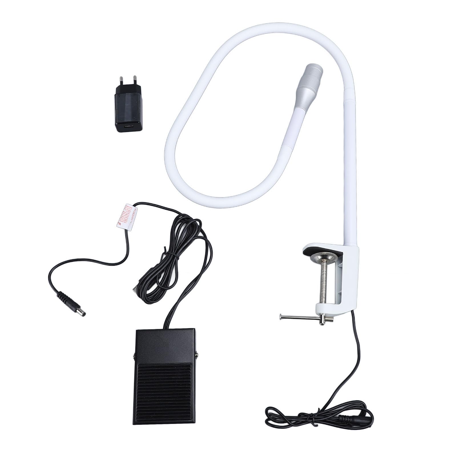 Vorhandene Beauty-UV-Lampe für Wimpernverlängerungen, UV-Wimpernlicht mit Fußpedalsteuerung, Verlängert die Langlebigkeit der (EU-Stecker AC100 bis 240 V 50 60 Hz)