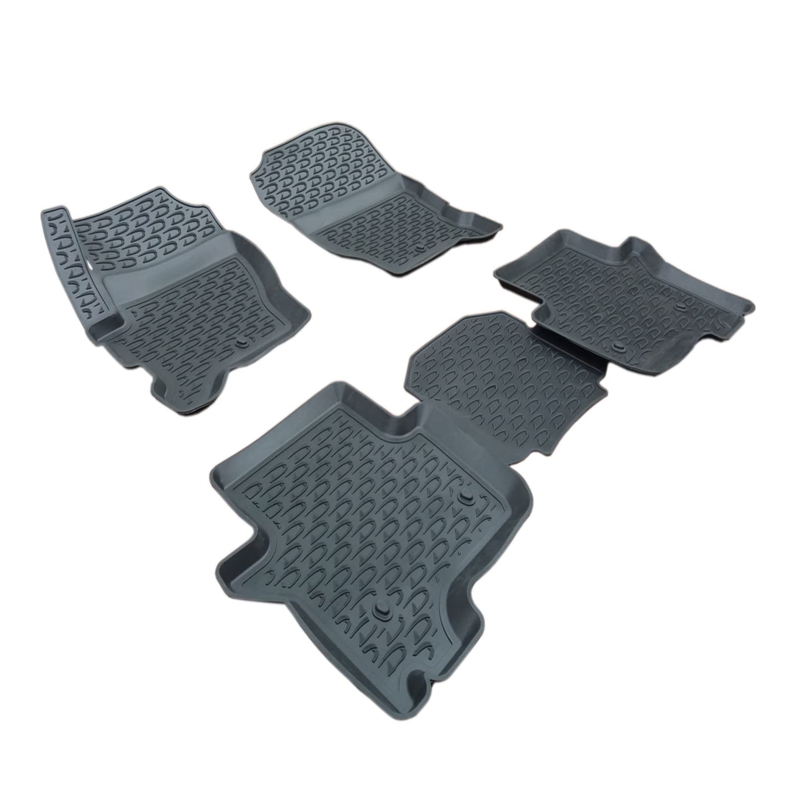 Tappetini Auto 3D In TPE Per Renault Kadjar (dal 2015) – Kit 4 Pezzi Su Misura – Bordo Alto, Inodori, Antiscivolo, Premium