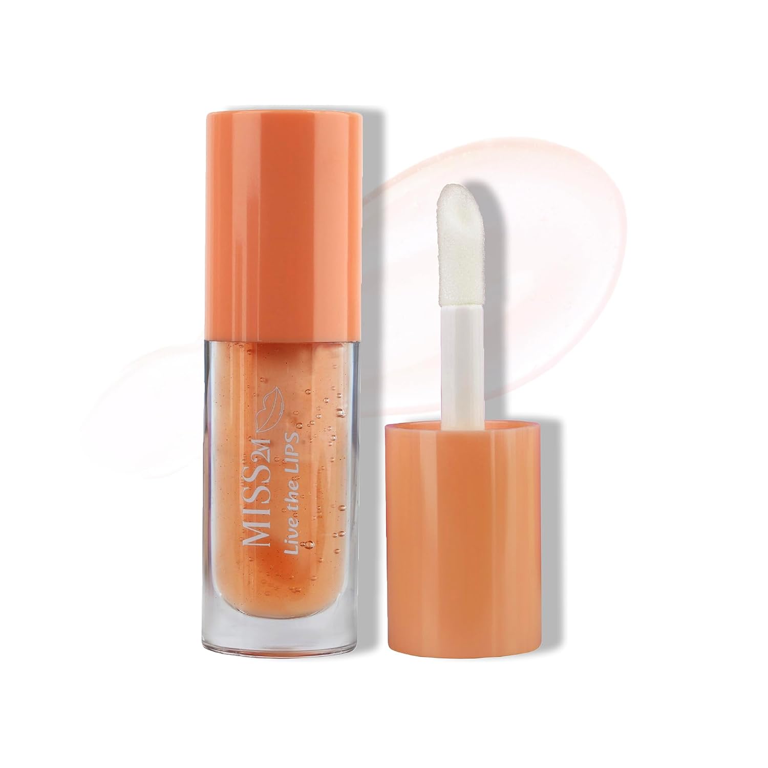 Hydrating Clear Lip Gloss with Jojoba Oil | 02 Peach