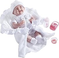 Vista 7 de JC Toys La Muñeca bebé recién nacido Boutique suave, Asiatico, Rosado Asia