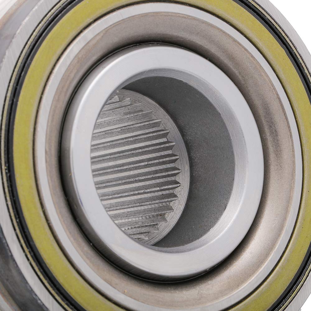 [2-Pack/Pair] 515022 - Front Driver and Passenger Side Wheel Hub Bearing Assembly Compatible with [4WD, 2-Wheel ABS Models ONLY] 2000 Ford F-150, 1997-1999 Ford F-250, 1997 Ford F-250 HD