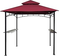 Vista 8 de SCOCANOPY Cubierta de repuesto para cenador compatible con Aldi Gardenline Belavi Shoprite Grill Gazebo