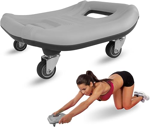 Rueda de rodillo abdominal para entrenamiento de núcleo, equipo de ejercicio de rueda abdominal para gimnasio en casa