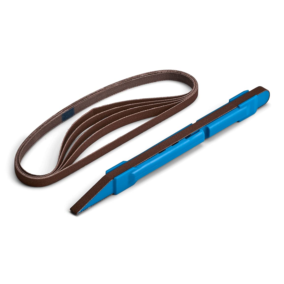 1/4 Sanding Detailer Sanding Stick, 240 Grit Sanding Detailer with Five 240 grit Replacement Belts. Sanding Detailer Measures 1/4 x 6. for Wood Working, Model Building, 3D Printing, Small Sanding