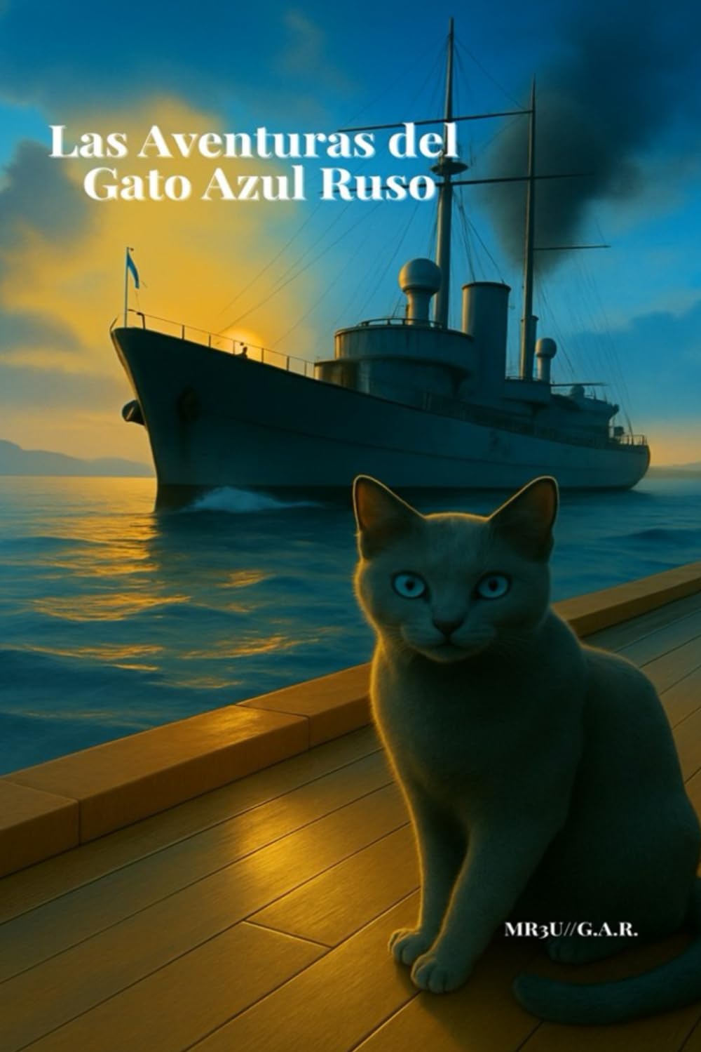 Las Aventuras del Gato Azul Ruso: Libro 1: El gato que llegó al mar