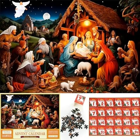 Calendrier de l'Avent 2024, 1008 Pièces Cover