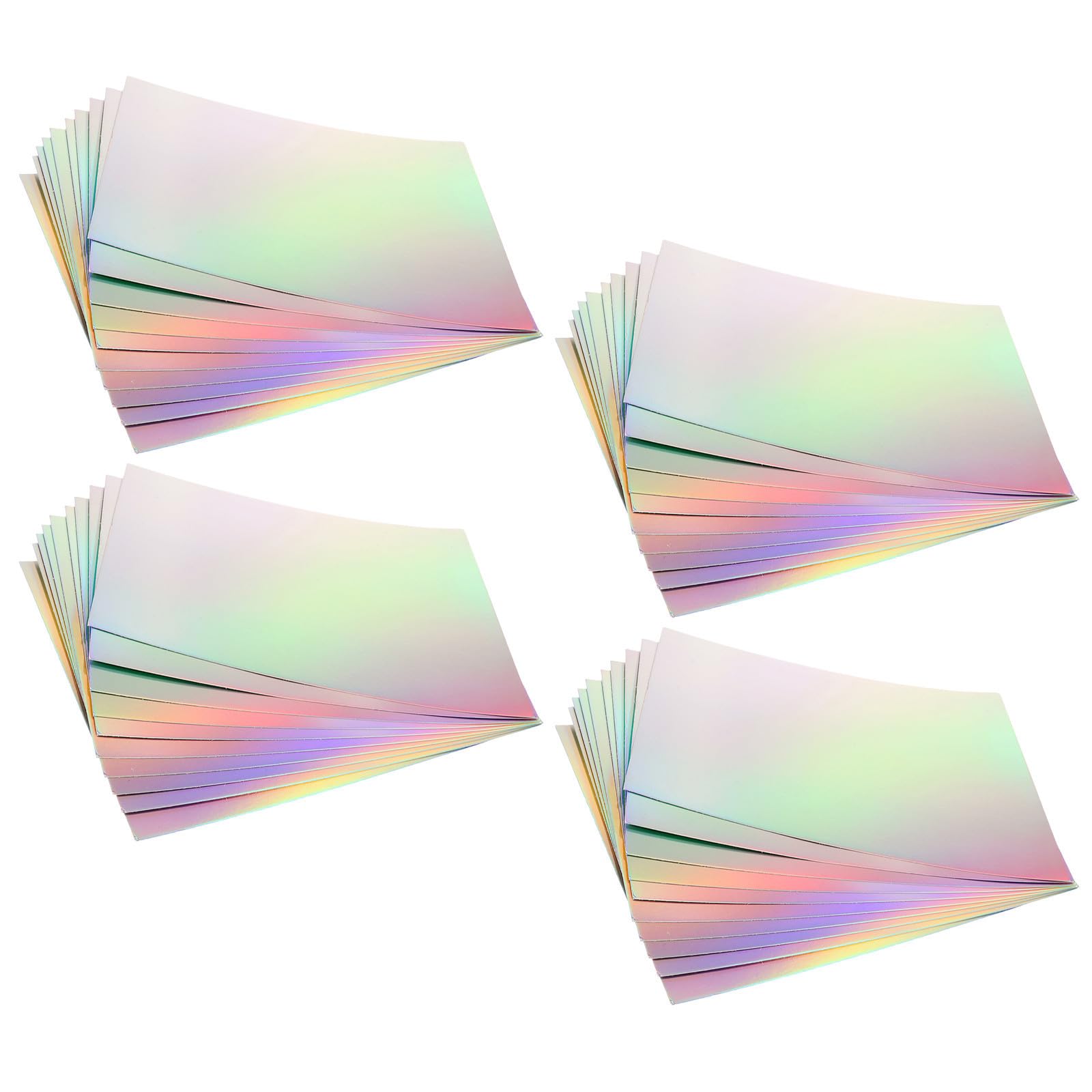 Carta Cartoncino Olografica 40 Fogli 297x210 Mm per Lavori Creativi