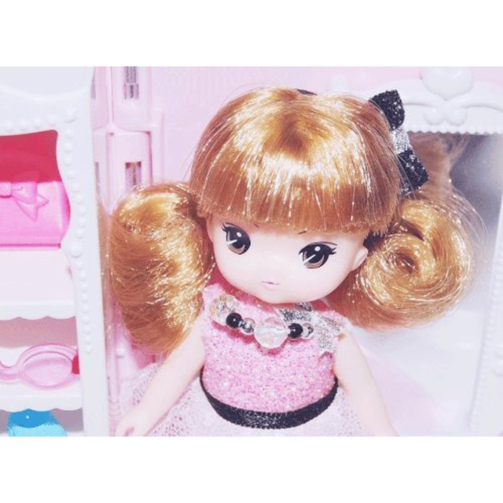 MIMI WORLD Little Mimi Pink Trasforming Handbag House & Toy