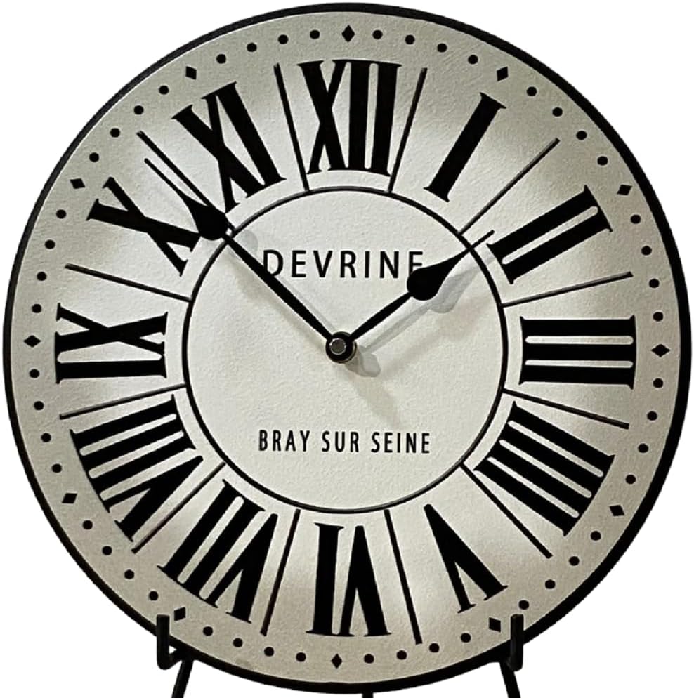 French Tower Wall Clock | Ultra Quiet Quartz Mechanism | Hand Made in USA Beautiful Crisp Lasting Color | Comes in 8 Sizes | 36-Inch