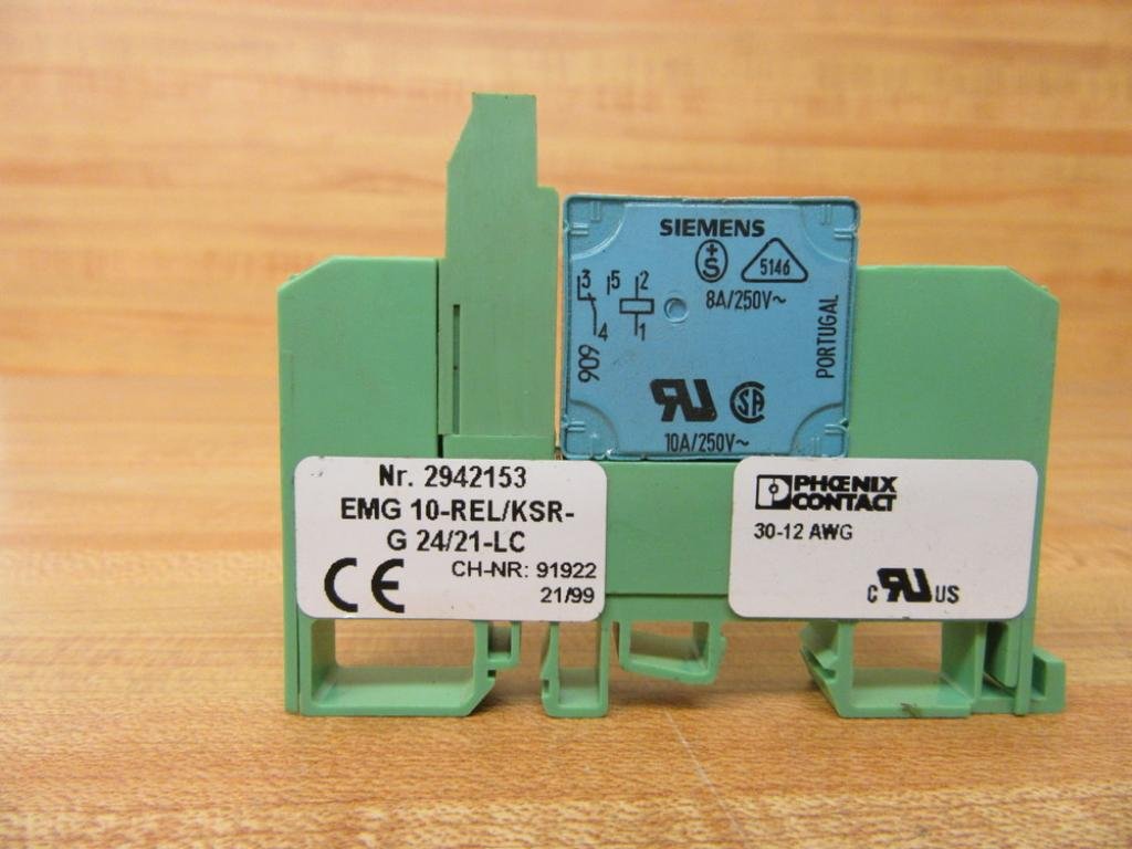 Phoenix Contact Nr. 2942153 Contact EMG 10-REL/KSR-G 24/21-LC
